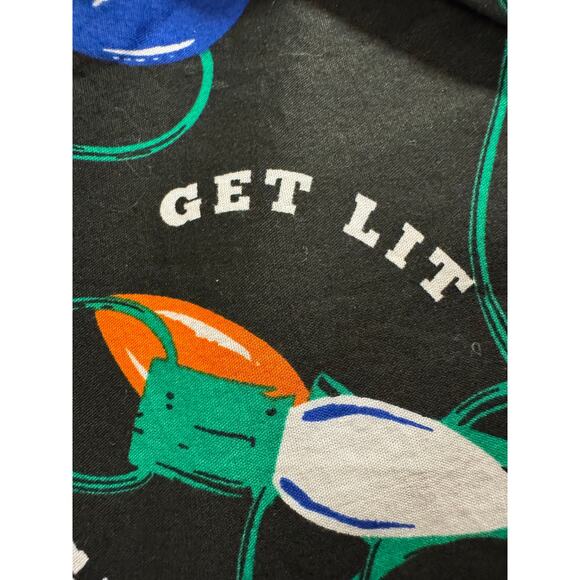 North Pole Trading Co Men’s Christmas Shirt Sz 2XL Get Lit Office Party Novelty - Picture 3 of 8